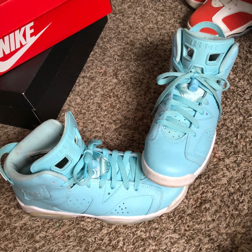 Jordan 6 , Baby Blue